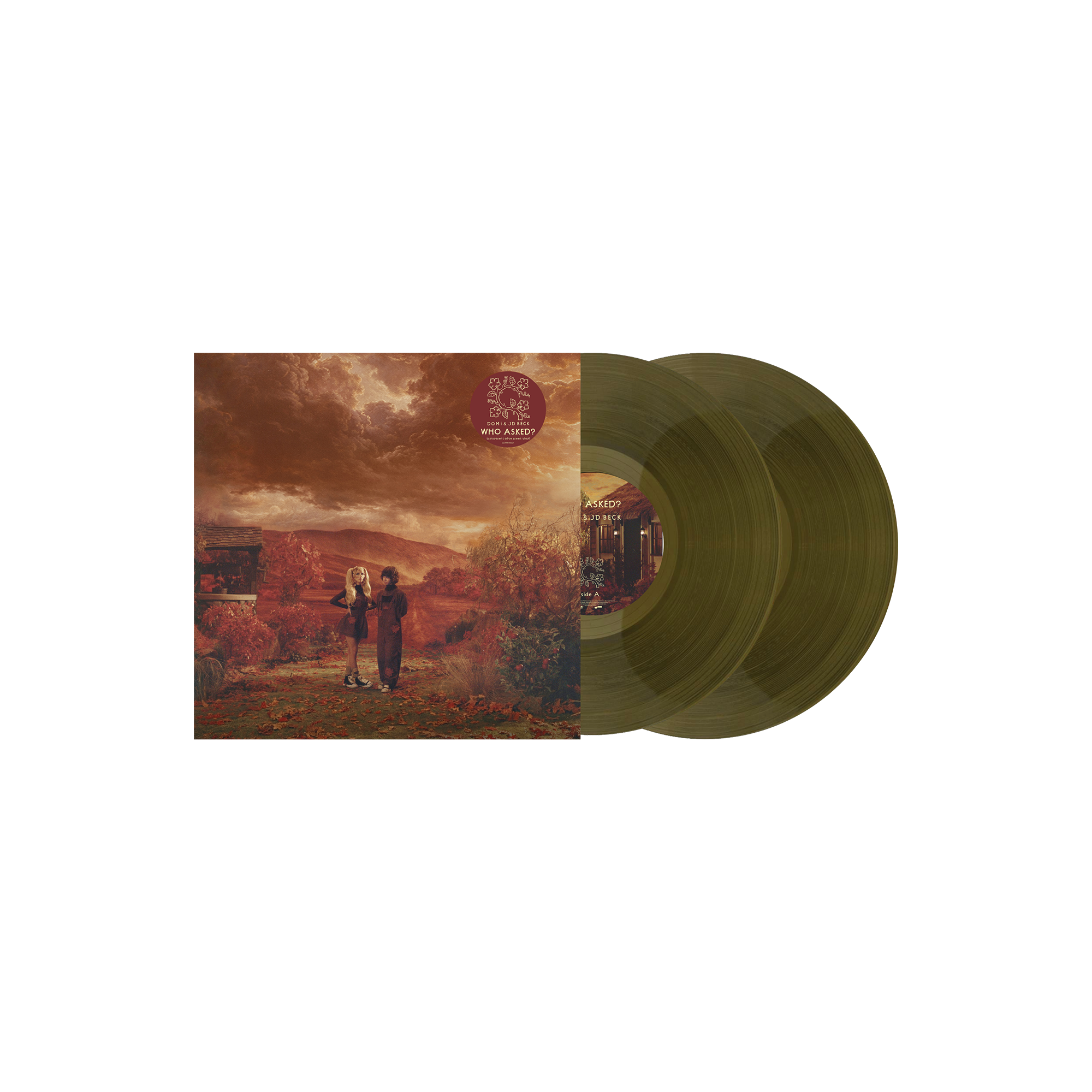 WHO ASKED? - Transparent Olive Green 2LP - Fontana Records