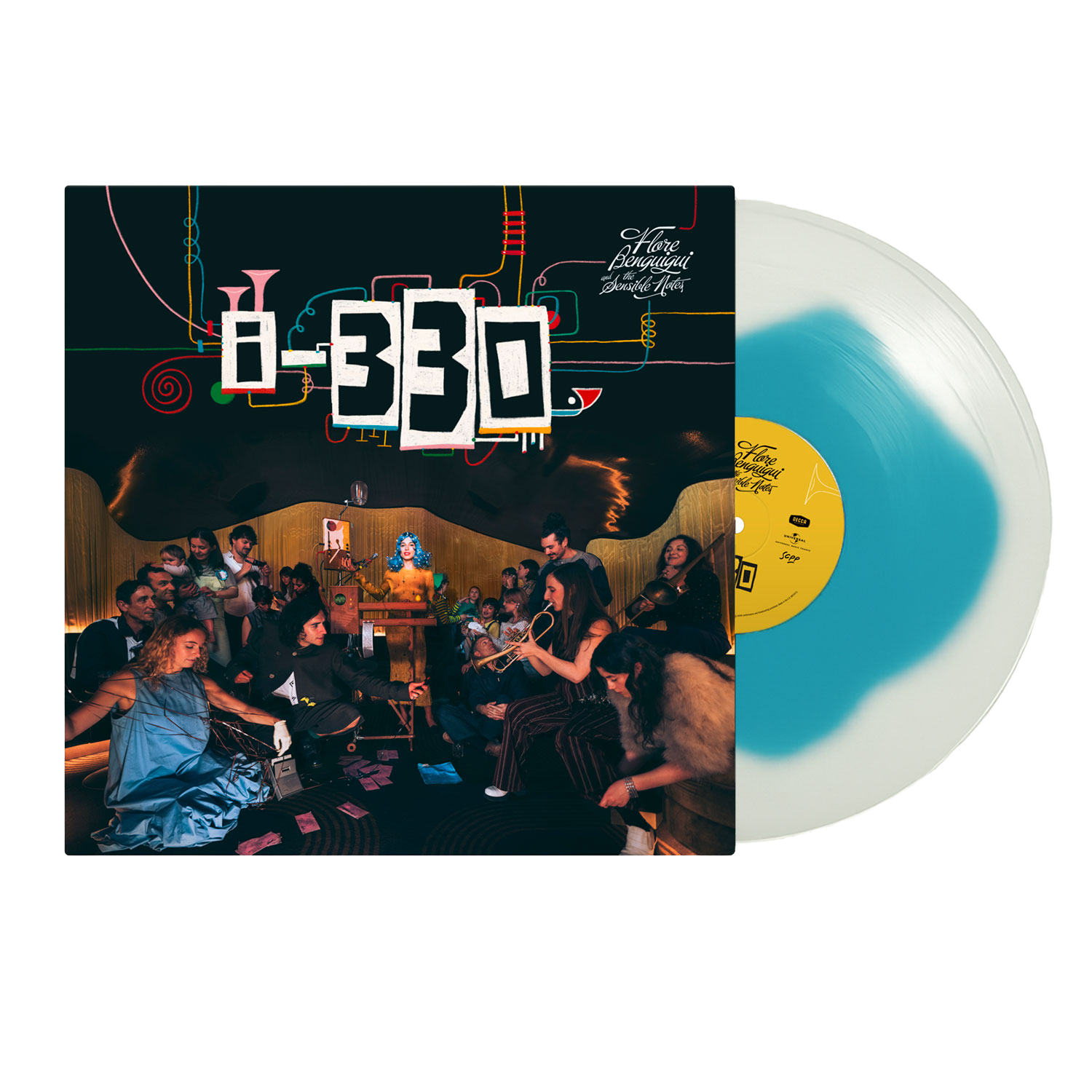 Flore Benguigui & The Sensible Notes - i-330 Colour Vinyl LP