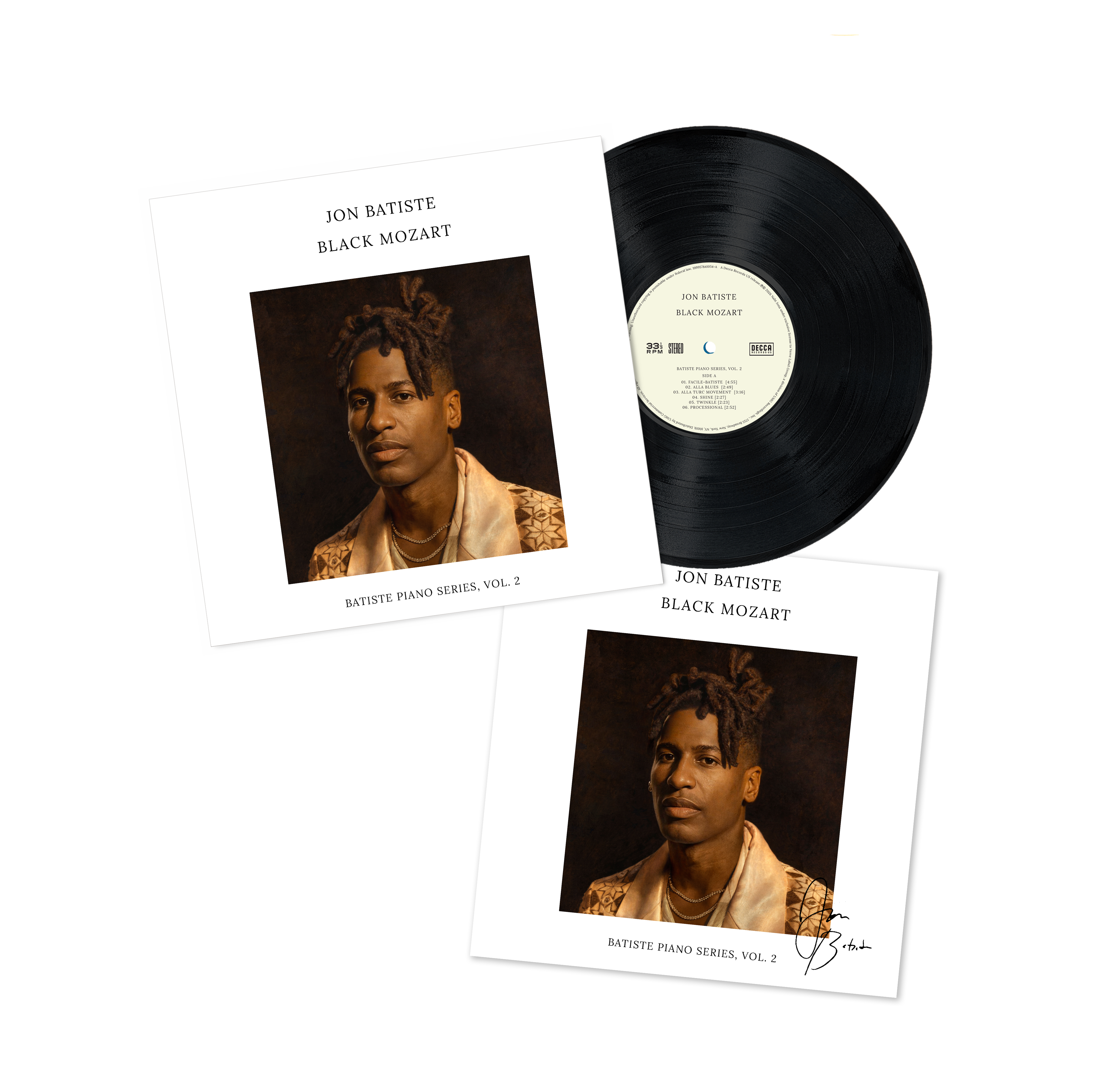 Black Mozart LP (Signed)
