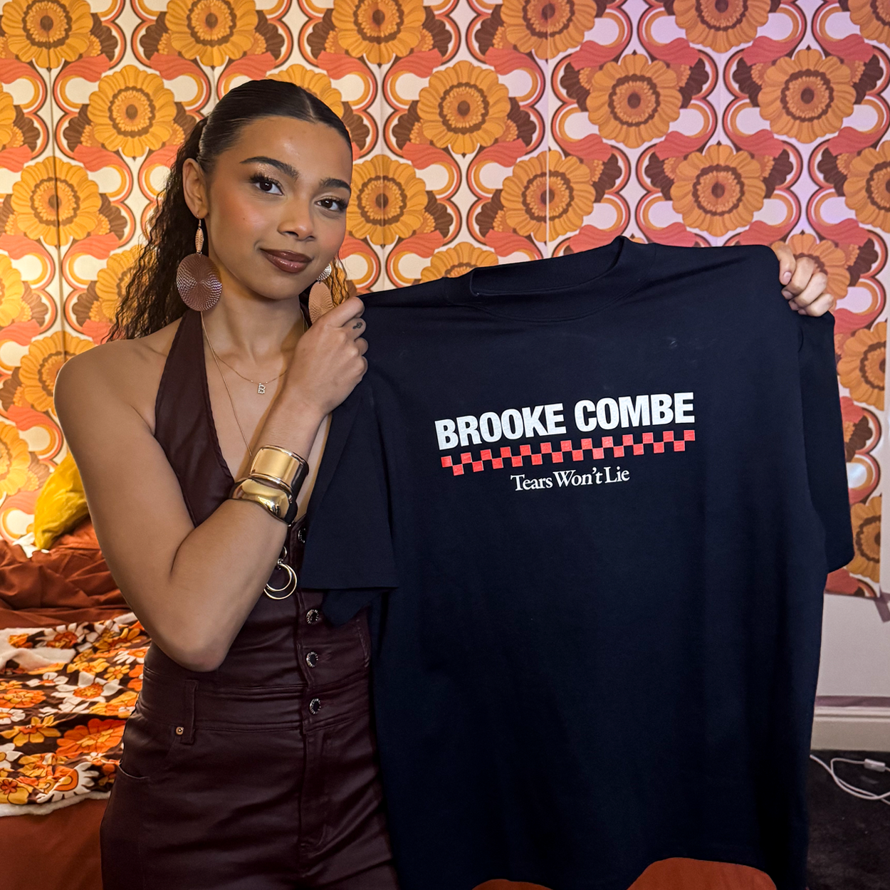 Brooke Combe - My Tears Won't Lie Disco Tee