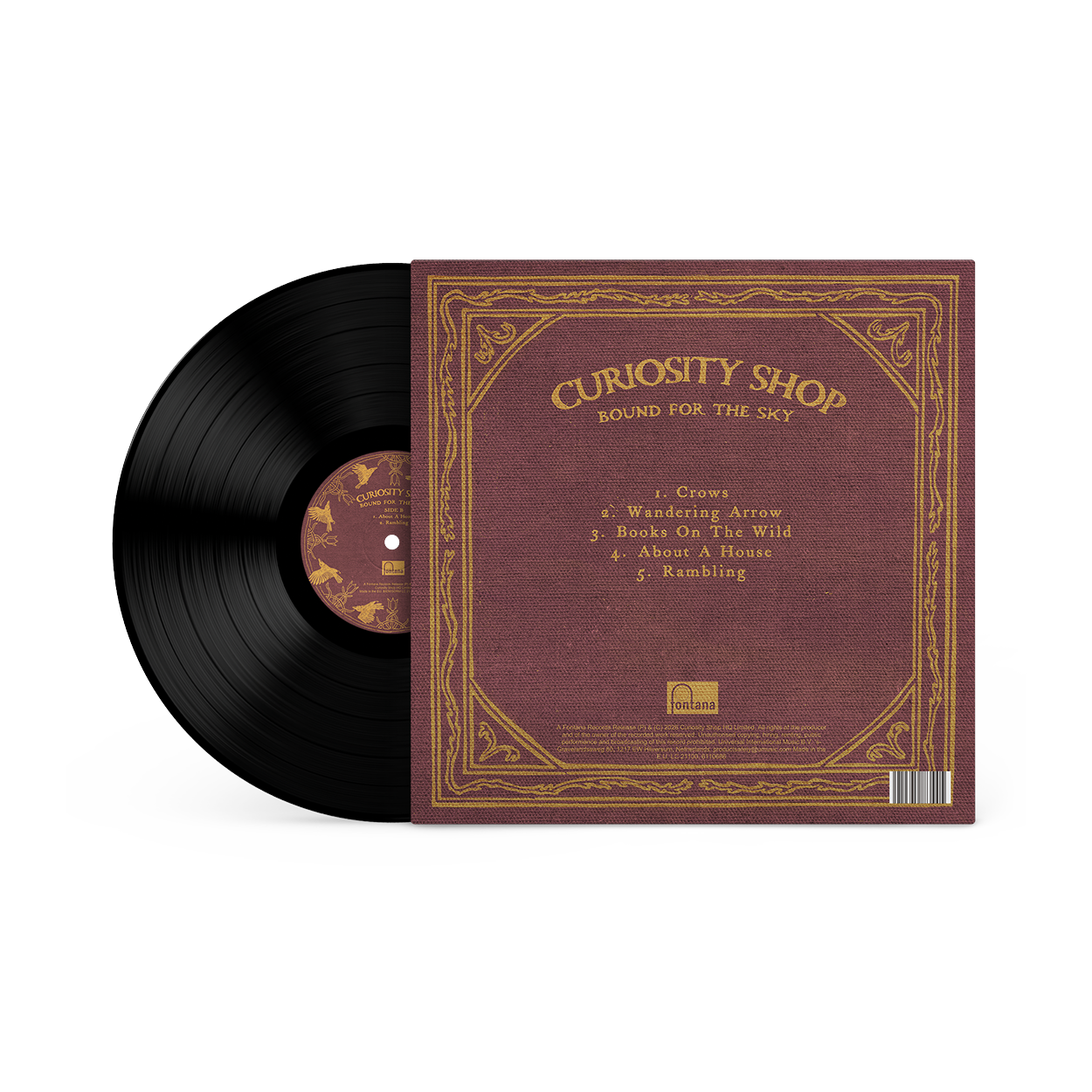 Curiosity Shop - Bound For The Sky - Limited Edition 10" Vinyl