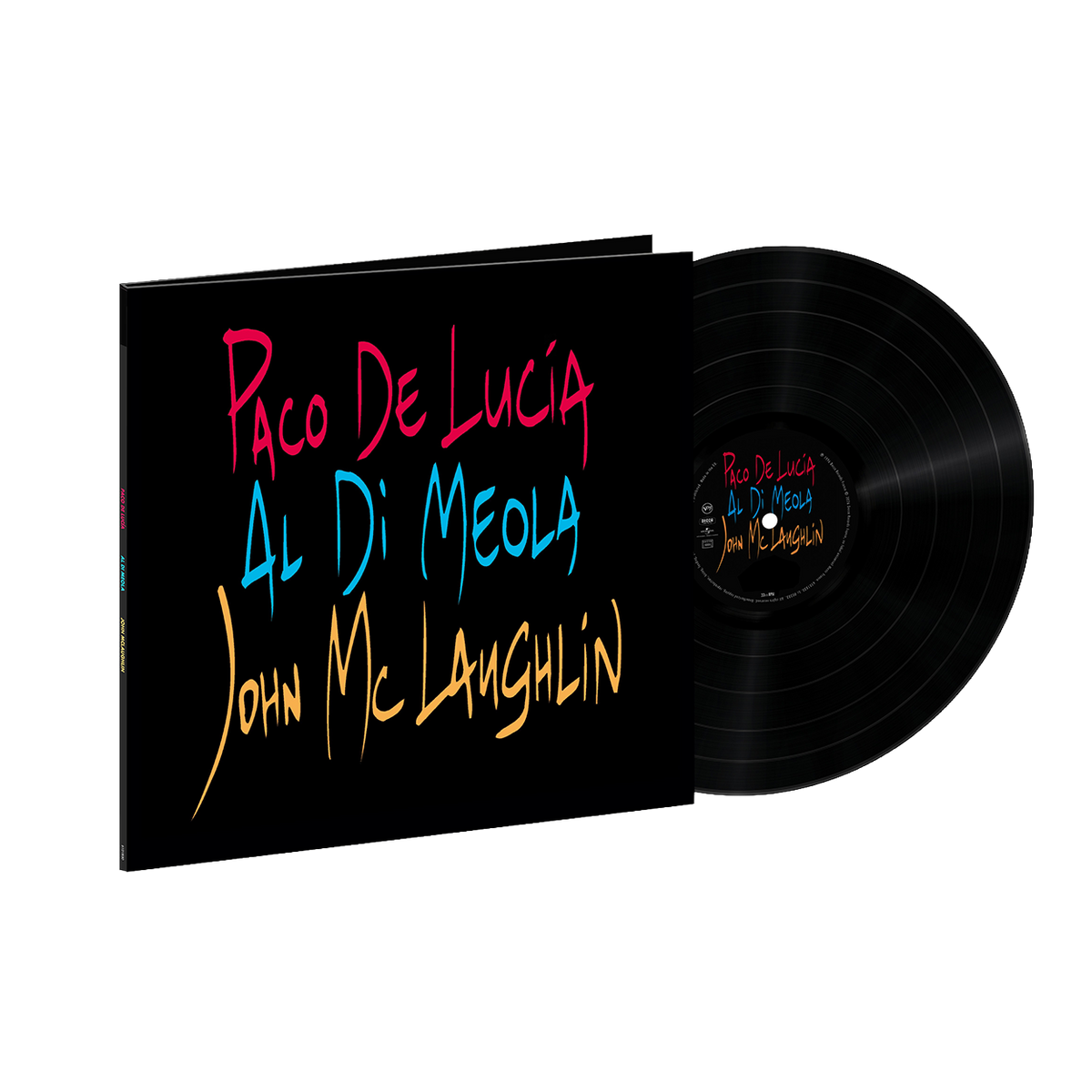 Paco de Lucía, Al Di Meola, John McLaughlin - The Guitar Trio: Vinyl LP
