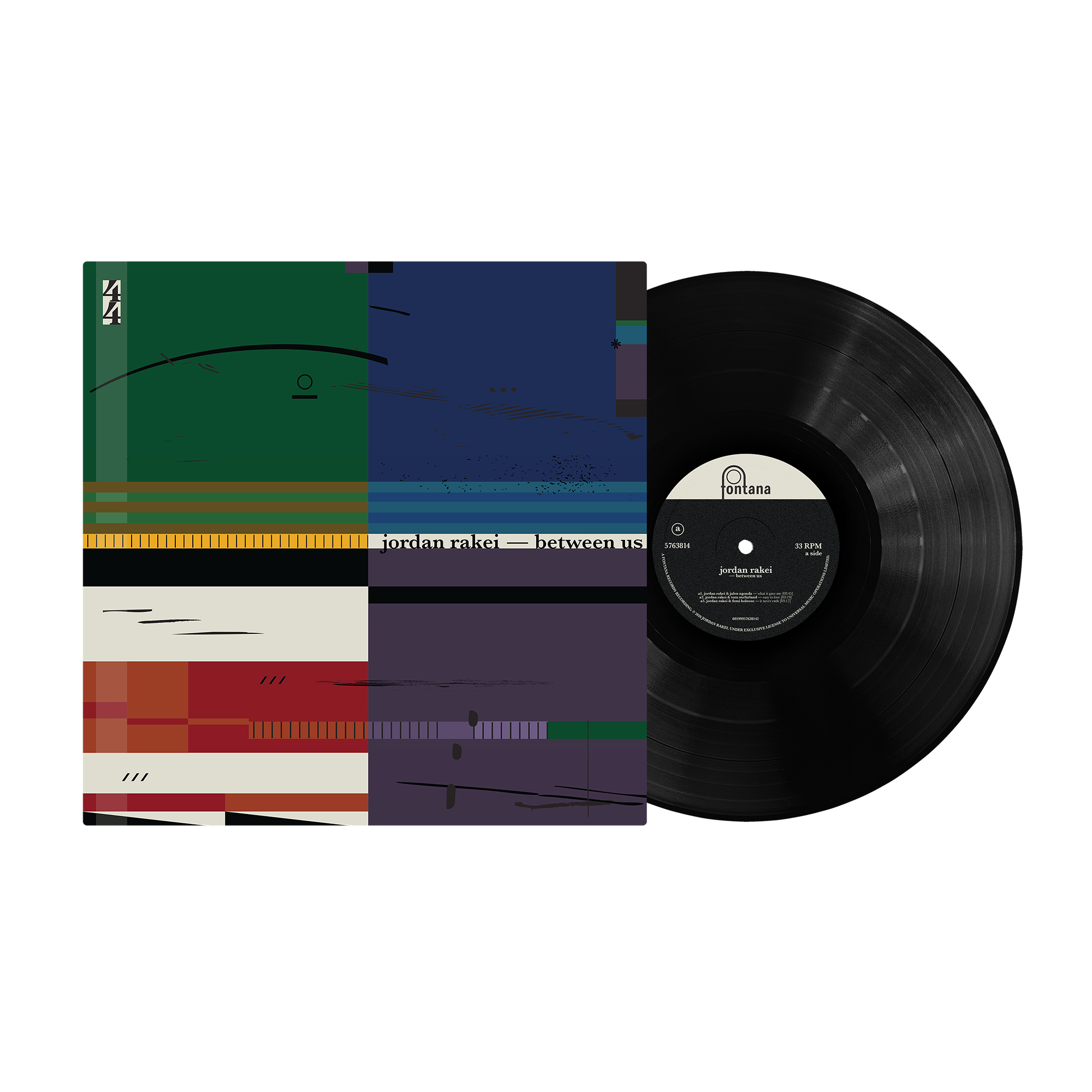 Between Us: 12" Vinyl EP + Signed Art Card