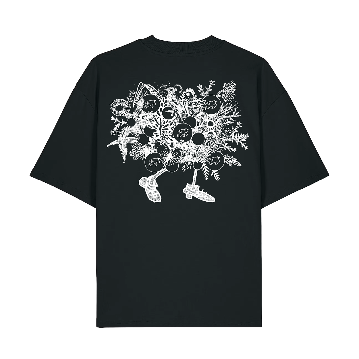 Jeff Goldblum And The Mildred Snitzer Orchestra - Night Blooms Tee - Black