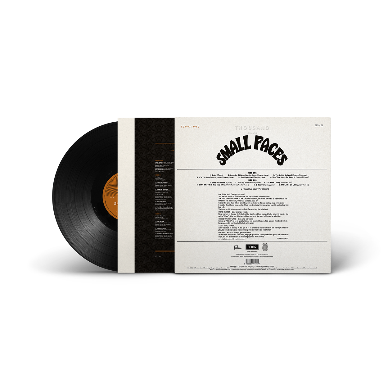Small Faces - Small Faces (The Thousand Club Signed Edition) - Pressing No. 1