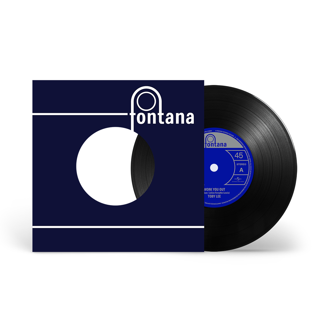 Toby Lee - Work You Out / Blame It On The Rain - 7" Vinyl