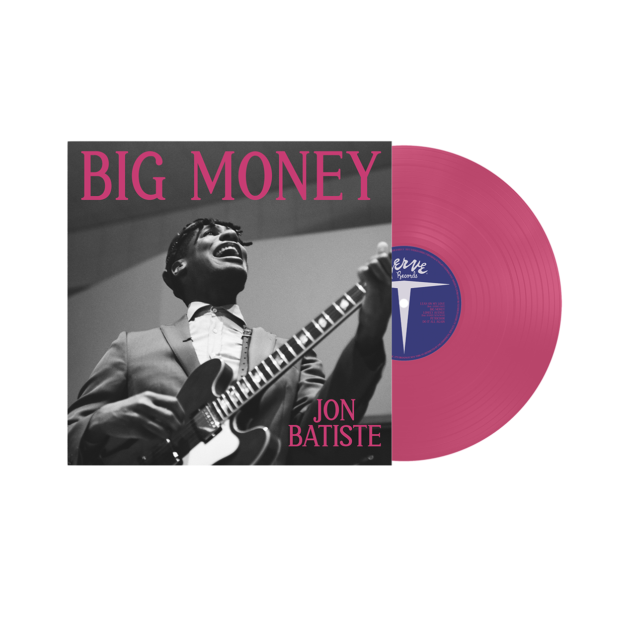 Jon Batiste - BIG MONEY (Exclusive Hot Pink Vinyl) Unsigned