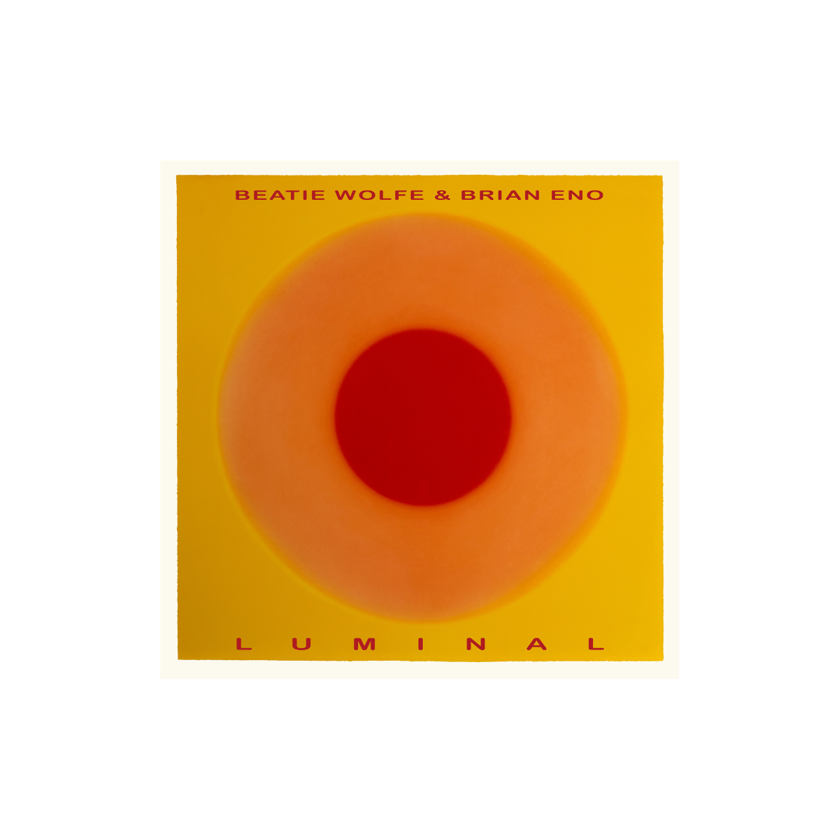 Brian Eno & Beatie Wolfe - Luminal (Black BioVinyl)