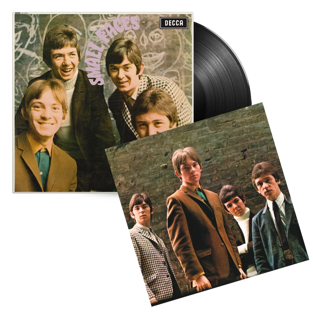Small Faces: Vinyl LP & Artcard Signed By Kenney Jones